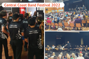 Read more about the article Central Coast schools come together for Band Fest