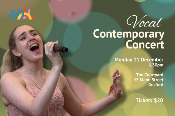 Read more about the article Vocal Department End of Year Contemporary Concert