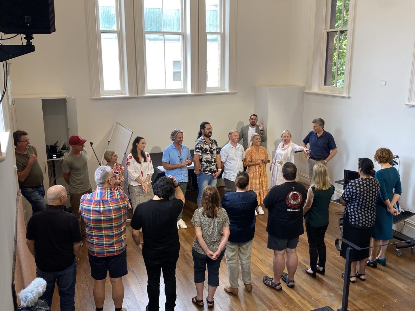 Teachers come together for tour Central Coast Con and Robert Knox Hall